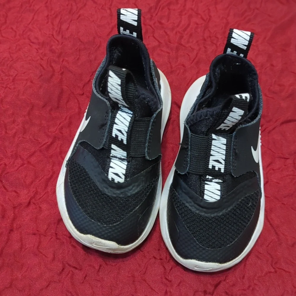Nike Kids Black and White Shoes